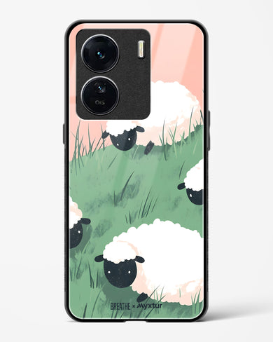 Marys Little Lambs [BREATHE] Glass Case Phone Cover (Vivo)