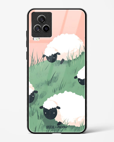 Marys Little Lambs [BREATHE] Glass Case Phone Cover (Vivo)