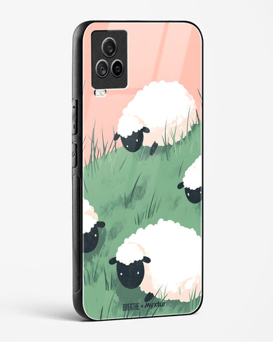 Marys Little Lambs [BREATHE] Glass Case Phone Cover (Vivo)