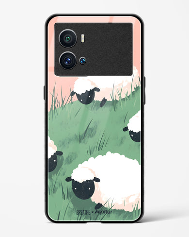 Marys Little Lambs [BREATHE] Glass Case Phone Cover (Vivo)