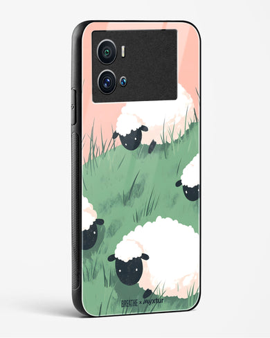 Marys Little Lambs [BREATHE] Glass Case Phone Cover (Vivo)