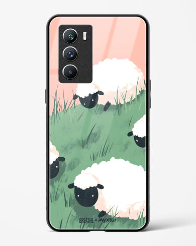 Marys Little Lambs [BREATHE] Glass Case Phone Cover (Vivo)