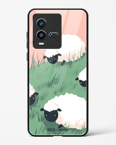 Marys Little Lambs [BREATHE] Glass Case Phone Cover (Vivo)