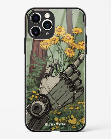 Metal and Bloom [BREATHE] Glass Case Phone Cover (Apple)