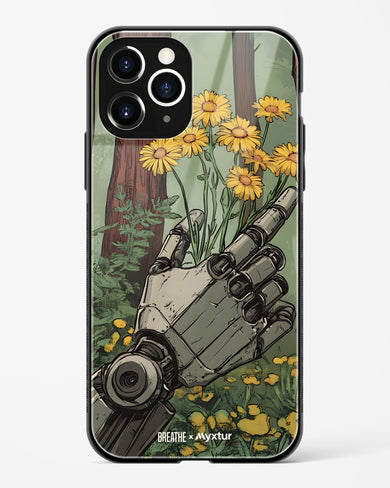 Metal and Bloom [BREATHE] Glass Case Phone Cover (Apple)