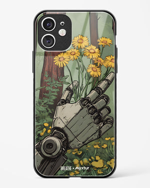 Metal and Bloom [BREATHE] Glass Case Phone Cover (Apple)