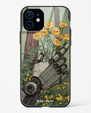 Metal and Bloom [BREATHE] Glass Case Phone Cover (Apple)