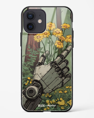 Metal and Bloom [BREATHE] Glass Case Phone Cover (Apple)