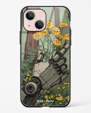 Metal and Bloom [BREATHE] Glass Case Phone Cover (Apple)