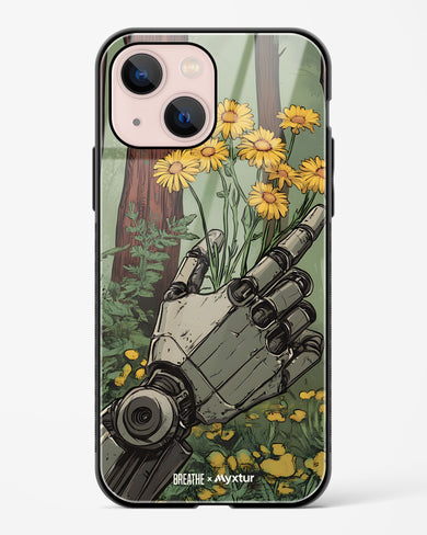 Metal and Bloom [BREATHE] Glass Case Phone Cover (Apple)