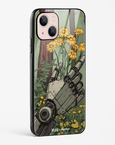 Metal and Bloom [BREATHE] Glass Case Phone Cover (Apple)