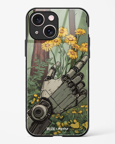 Metal and Bloom [BREATHE] Glass Case Phone Cover (Apple)