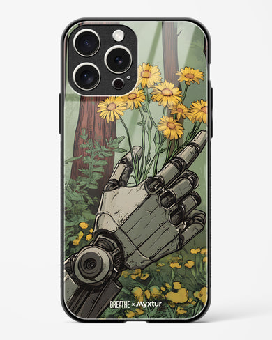 Metal and Bloom [BREATHE] Glass Case Phone Cover (Apple)