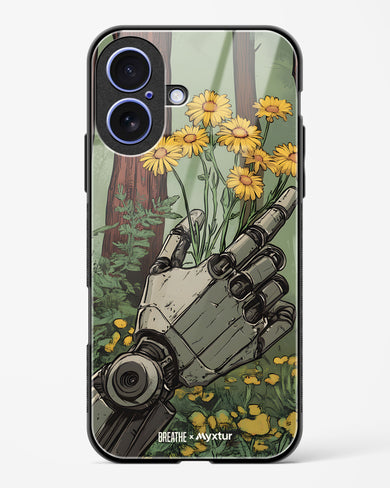 Metal and Bloom [BREATHE] Glass Case Phone Cover (Apple)