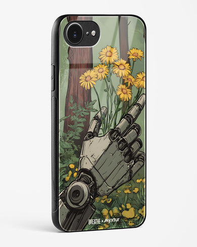 Metal and Bloom [BREATHE] Glass Case Phone Cover (Apple)