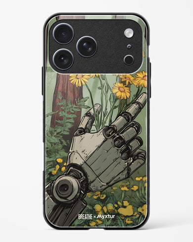 Metal and Bloom [BREATHE] Glass Case Phone Cover (Apple)
