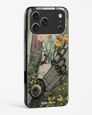 Metal and Bloom [BREATHE] Glass Case Phone Cover (Apple)