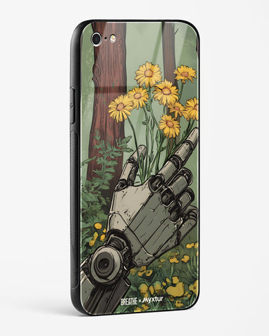 Metal and Bloom [BREATHE] Glass Case Phone Cover (Apple)