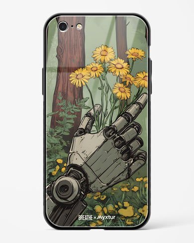 Metal and Bloom [BREATHE] Glass Case Phone Cover (Apple)