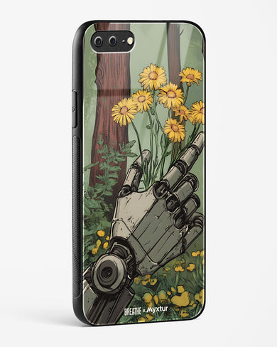 Metal and Bloom [BREATHE] Glass Case Phone Cover (Apple)