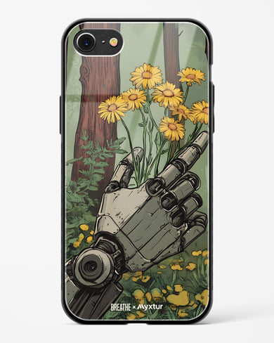 Metal and Bloom [BREATHE] Glass Case Phone Cover (Apple)