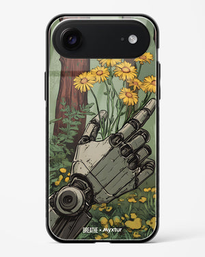 Metal and Bloom [BREATHE] Glass Case Phone Cover (Apple)