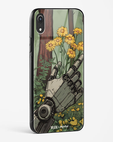 Metal and Bloom [BREATHE] Glass Case Phone Cover (Apple)