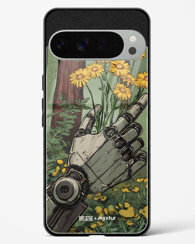 Metal and Bloom [BREATHE] Glass Case Phone Cover (Google)