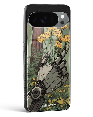 Metal and Bloom [BREATHE] Glass Case Phone Cover (Google)