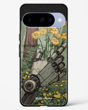 Metal and Bloom [BREATHE] Glass Case Phone Cover (Google)