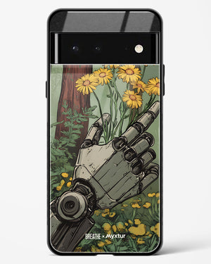 Metal and Bloom [BREATHE] Glass Case Phone Cover (Google)