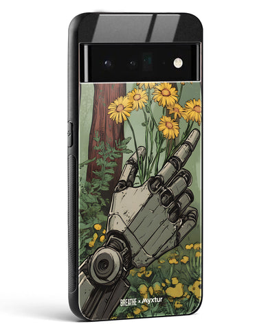 Metal and Bloom [BREATHE] Glass Case Phone Cover (Google)