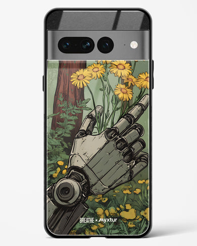 Metal and Bloom [BREATHE] Glass Case Phone Cover (Google)