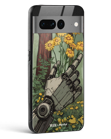 Metal and Bloom [BREATHE] Glass Case Phone Cover (Google)