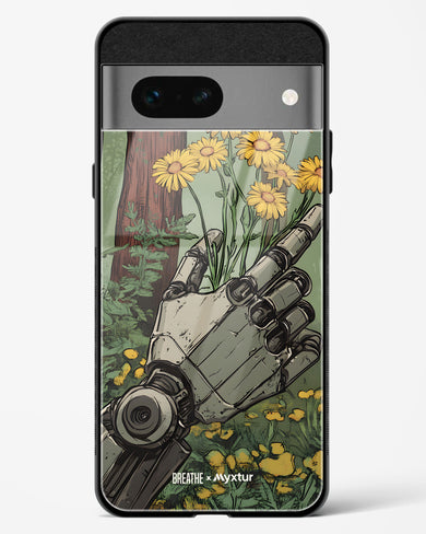 Metal and Bloom [BREATHE] Glass Case Phone Cover (Google)