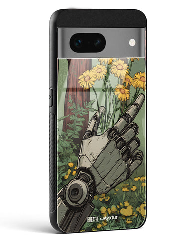 Metal and Bloom [BREATHE] Glass Case Phone Cover (Google)