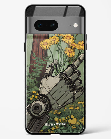 Metal and Bloom [BREATHE] Glass Case Phone Cover (Google)