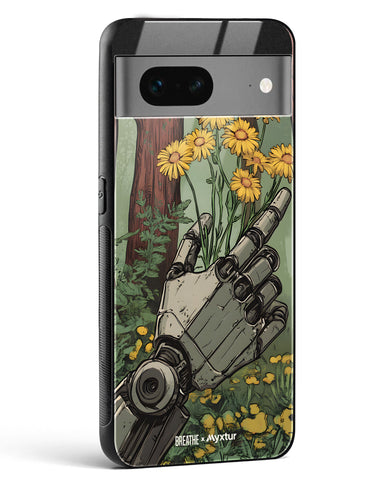 Metal and Bloom [BREATHE] Glass Case Phone Cover (Google)