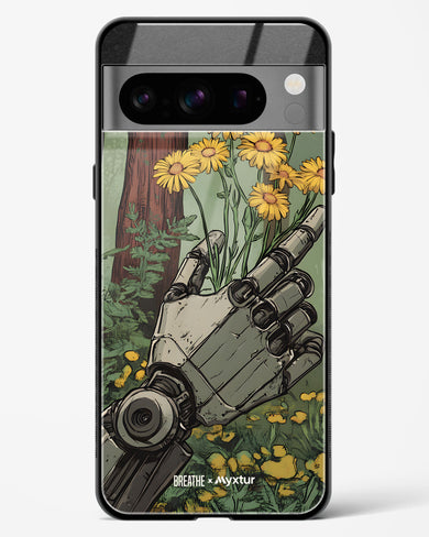 Metal and Bloom [BREATHE] Glass Case Phone Cover (Google)