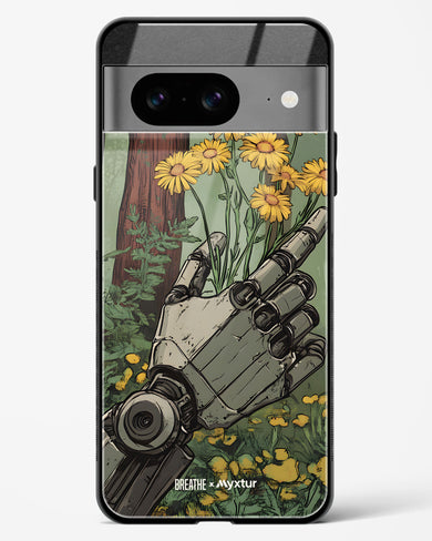 Metal and Bloom [BREATHE] Glass Case Phone Cover (Google)