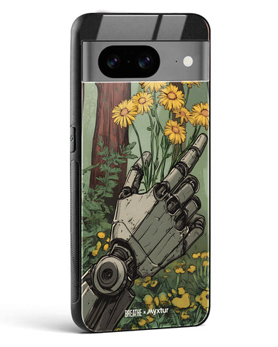 Metal and Bloom [BREATHE] Glass Case Phone Cover (Google)