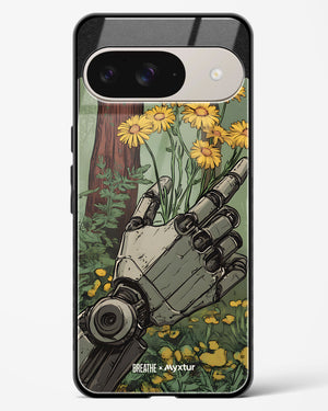 Metal and Bloom [BREATHE] Glass Case Phone Cover (Google)
