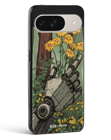 Metal and Bloom [BREATHE] Glass Case Phone Cover (Google)