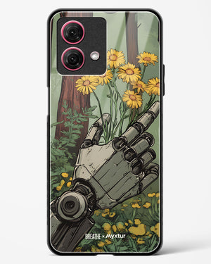 Metal and Bloom [BREATHE] Glass Case Phone Cover (Motorola)