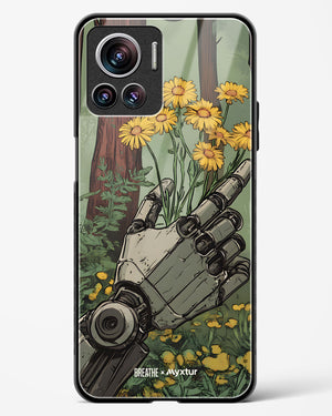 Metal and Bloom [BREATHE] Glass Case Phone Cover (Motorola)