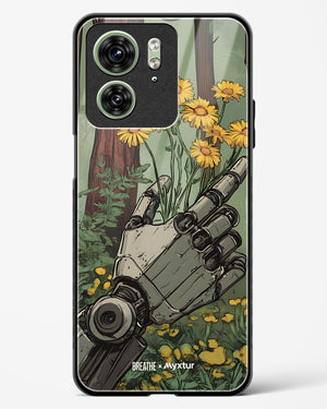 Metal and Bloom [BREATHE] Glass Case Phone Cover (Motorola)