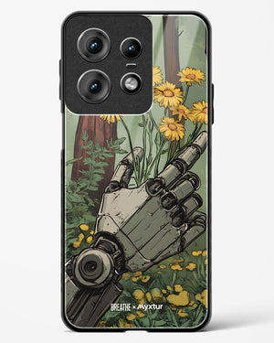 Metal and Bloom [BREATHE] Glass Case Phone Cover (Motorola)