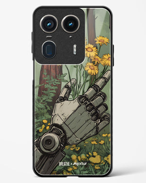 Metal and Bloom [BREATHE] Glass Case Phone Cover (Motorola)