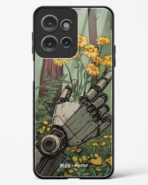 Metal and Bloom [BREATHE] Glass Case Phone Cover (Motorola)
