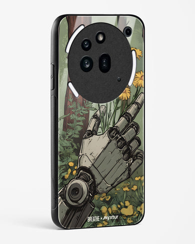 Metal and Bloom [BREATHE] Glass Case Phone Cover (Nothing)